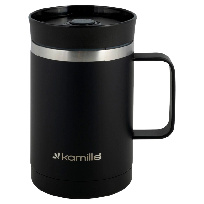 термокружка с ручкой