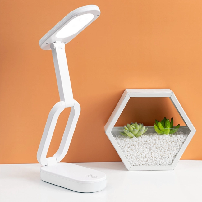 настільна світлодіодна лампа з акумулятором