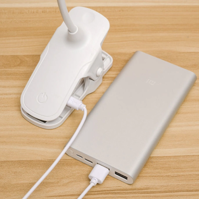 led лампа на прищепке