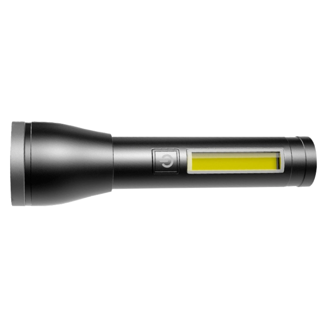 светодиодный выдвижной фонарь на аккумуляторе
