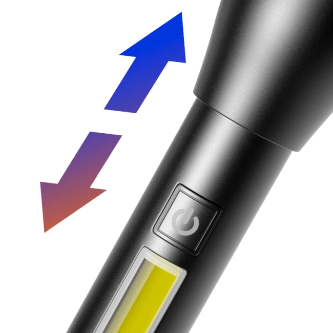 ручной выдвижной фонарь аккумуляторный