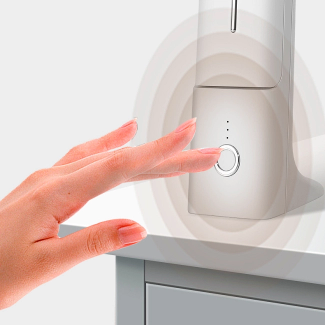 настольная складная лампа led