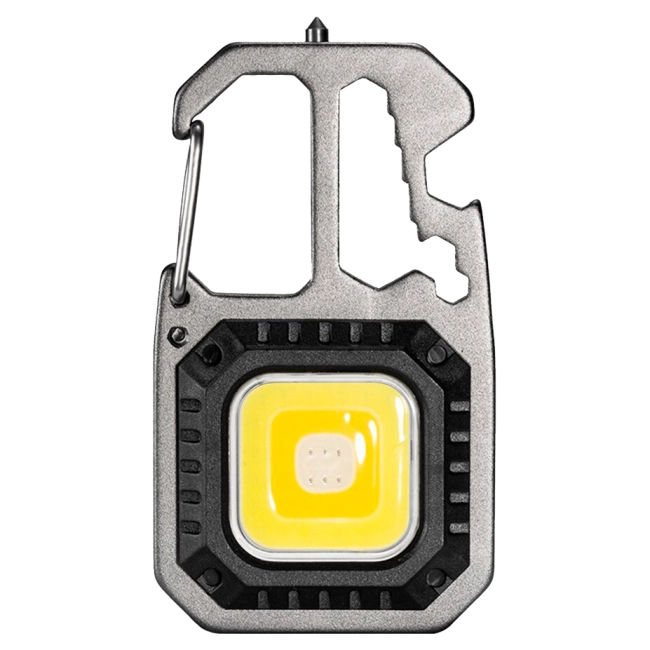 фонарик с карабином светодиодный