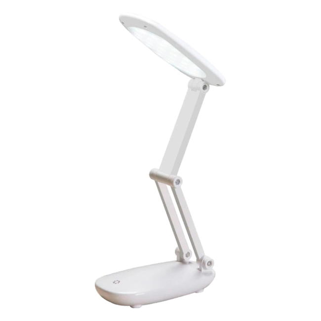 светодиодная настольная лампа на аккумуляторе