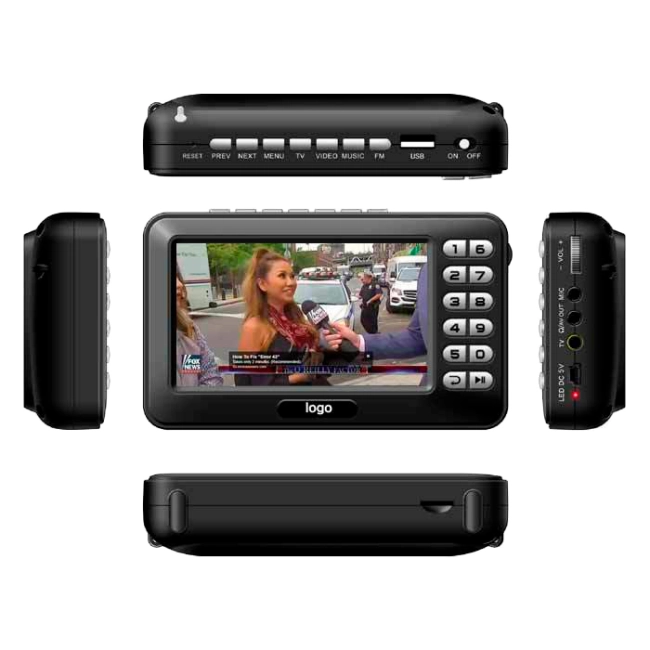 портативний fm телевізор