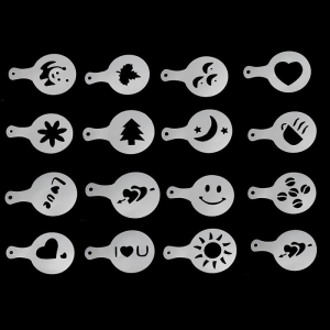 трафареты для кофе