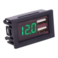 цифровой вольтметр 12 в с usb