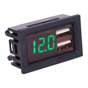 Цифровой вольтметр 12 В с USB цифровой вольтметр 12 в с usb