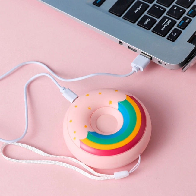 грілка пончик з powerbank для рук