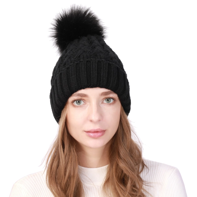 женская шапка с подогревом