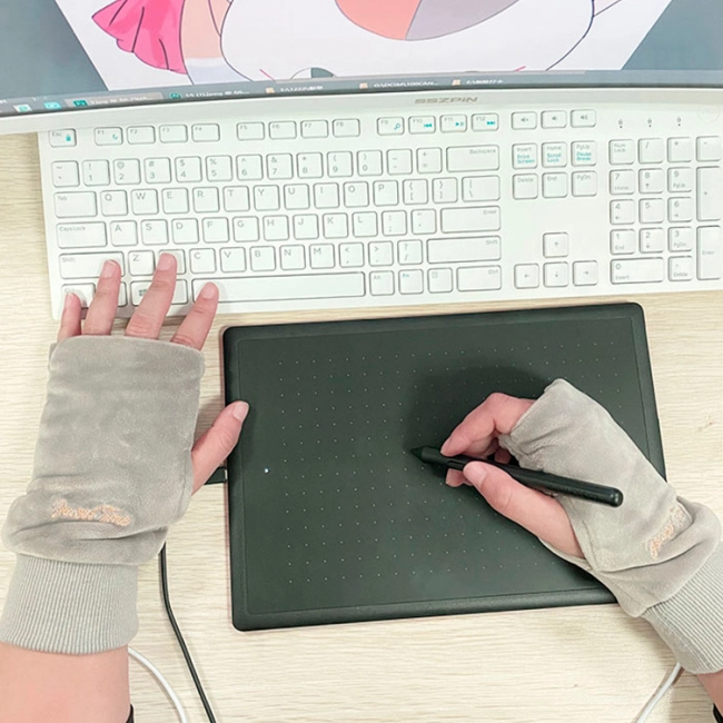 перчатки с подогревом теплые