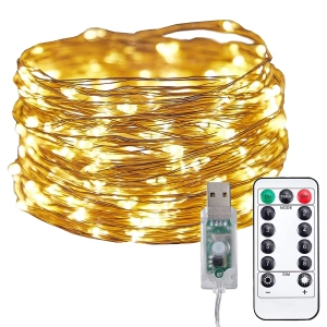 гирлянда проволока от usb