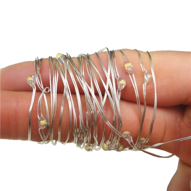 гирлянда проволока led от usb 10 м