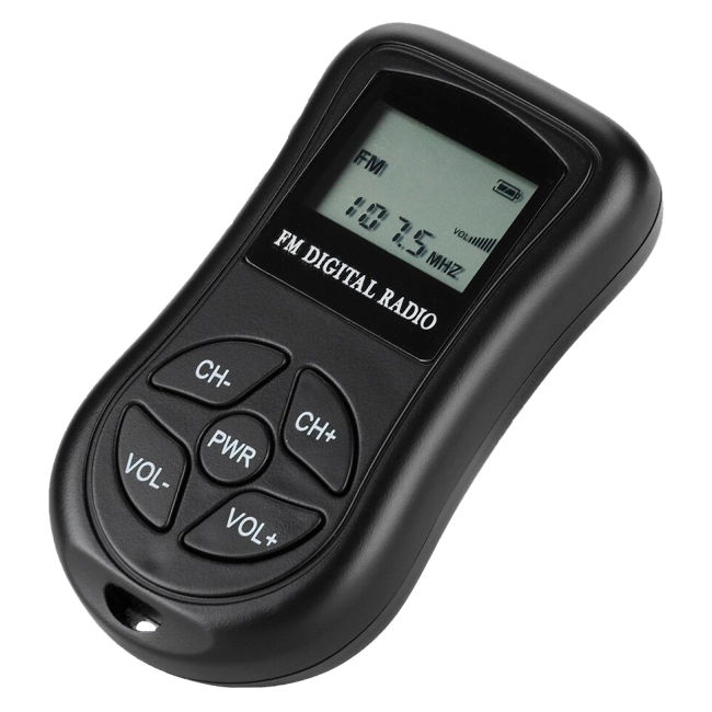 радиоприемник на батарейках с наушниками