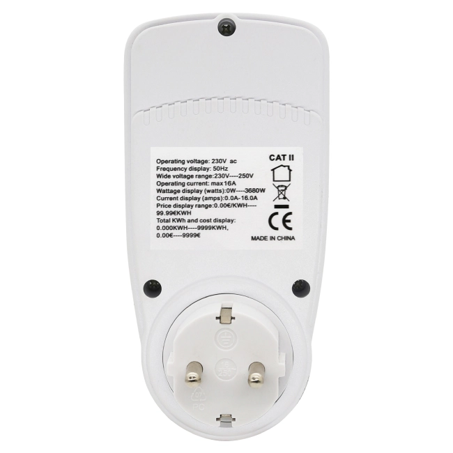 цифровий ватметр для розетки
