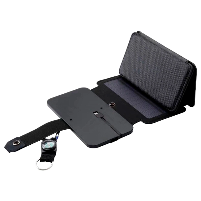 складана сонячна панель на рюкзак