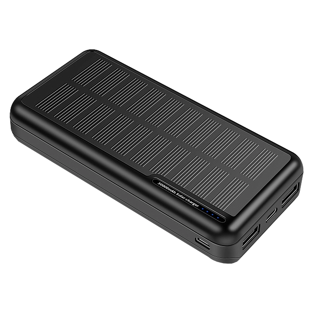 повербанк с солнечной батареей 30000 mah