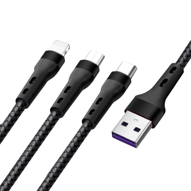 кабель usb 3 в 1 100 вт