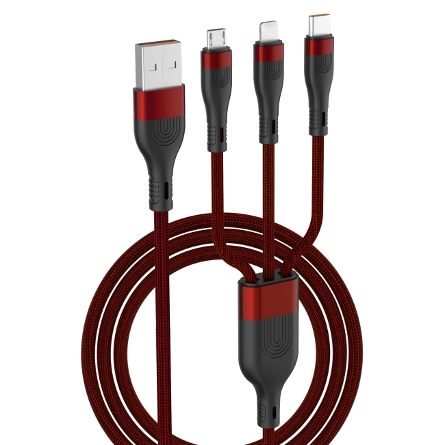 usb кабель 3 в 1 100 вт