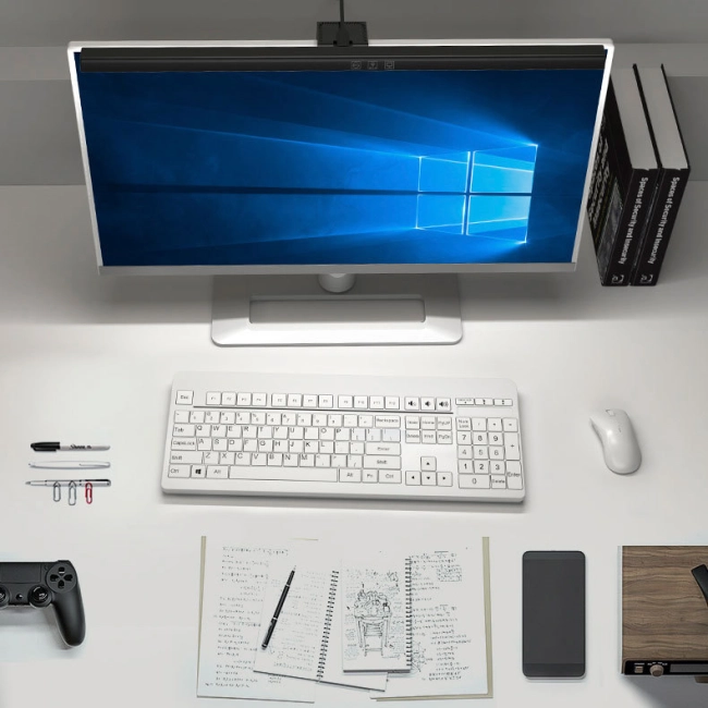 лампа із кріпленням на монітор