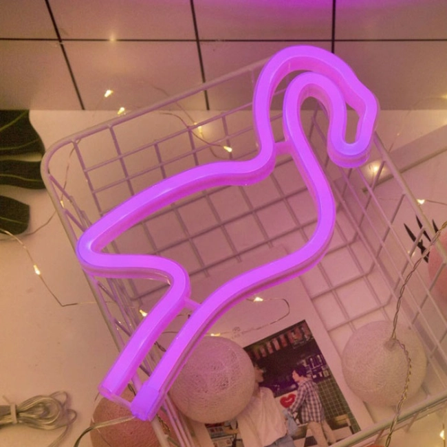 настенный светильник фламинго