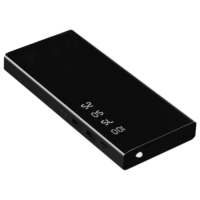 зовнішній акумулятор 20000 mah з ліхтариком