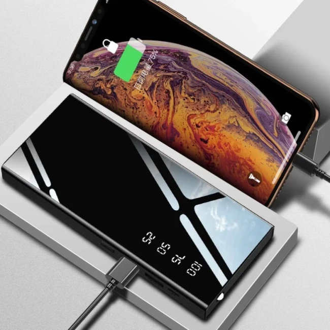 power bank 20000 mah з ліхтариком