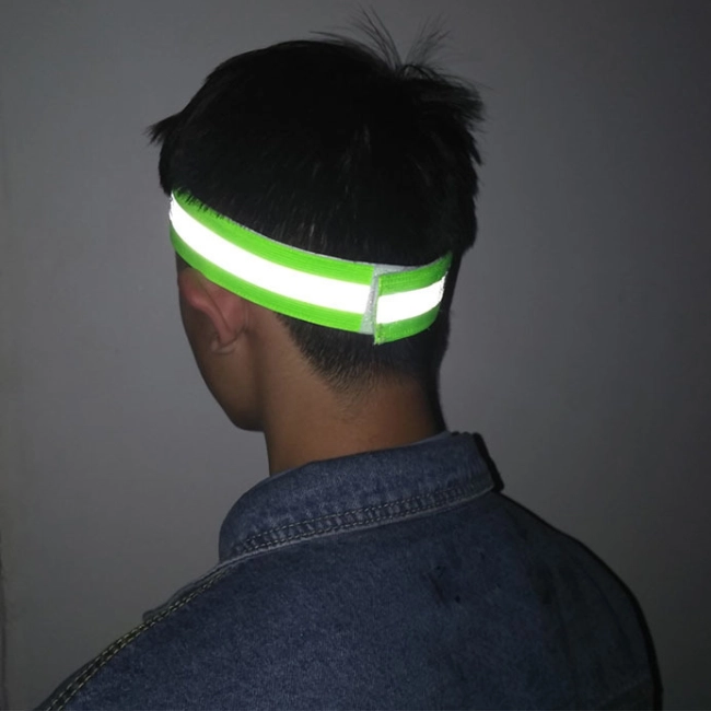 повязка светоотражающая на липучке