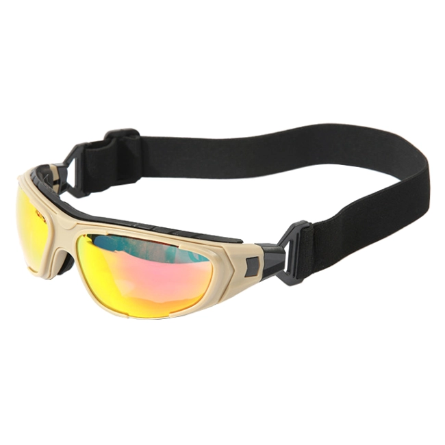 тактические очки со сменными линзами и чехлом