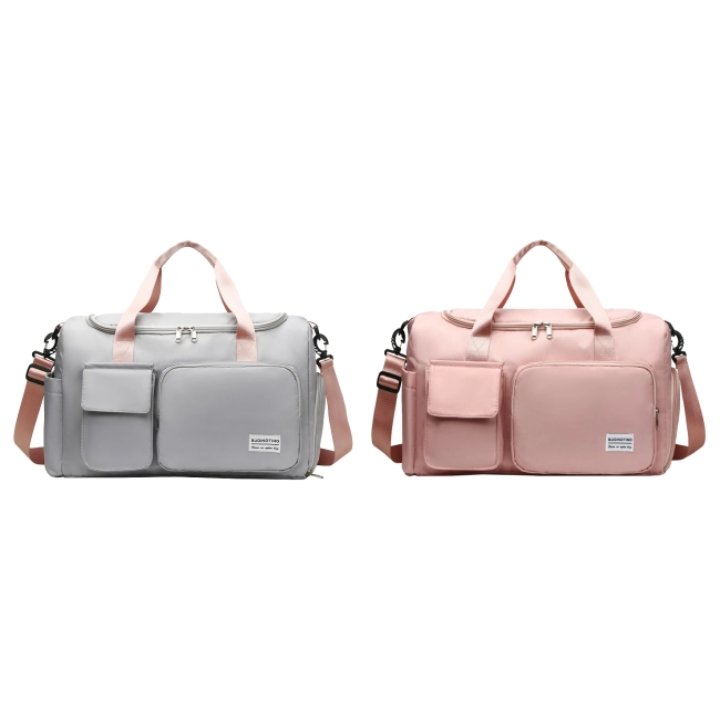 женская спортивная сумка с отсеком для обуви