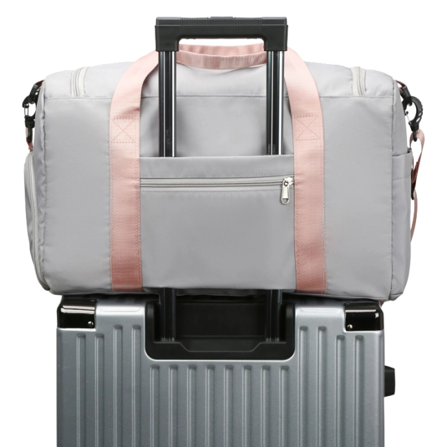 спортивная женская сумка с отделением под обувь