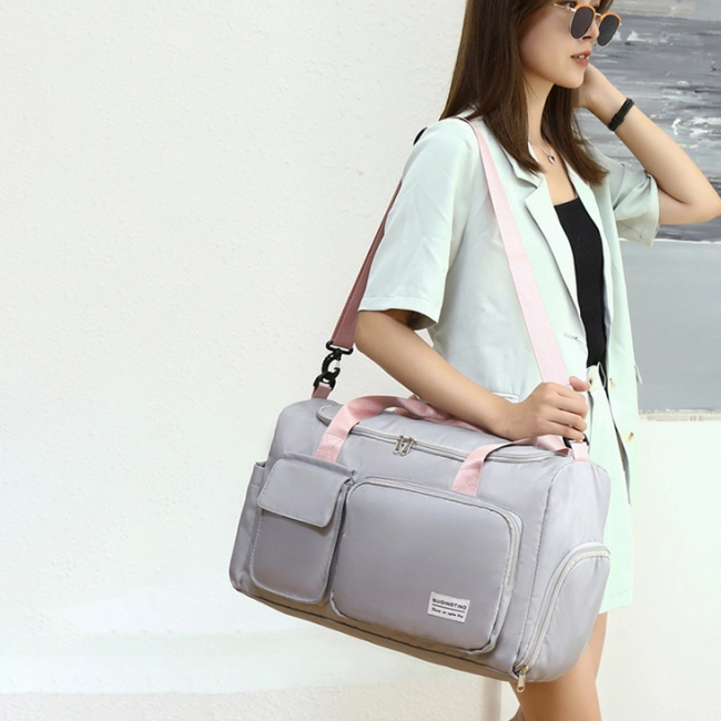 сумка спортивная женская с отделением для обуви