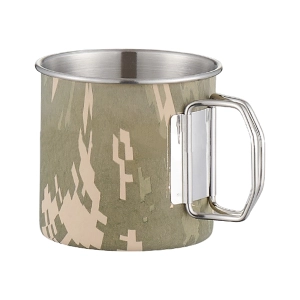 кружка со складными ручками