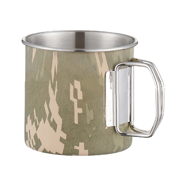 кружка со складными ручками