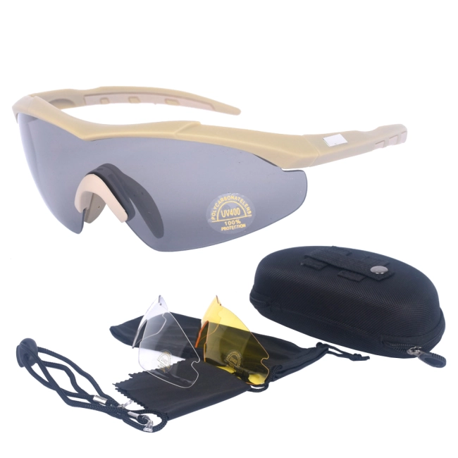 окуляри тактичні з додатковими лінзами