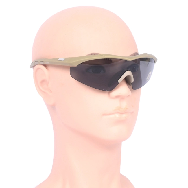 окуляри захисні тактичні з додатковими лінзами