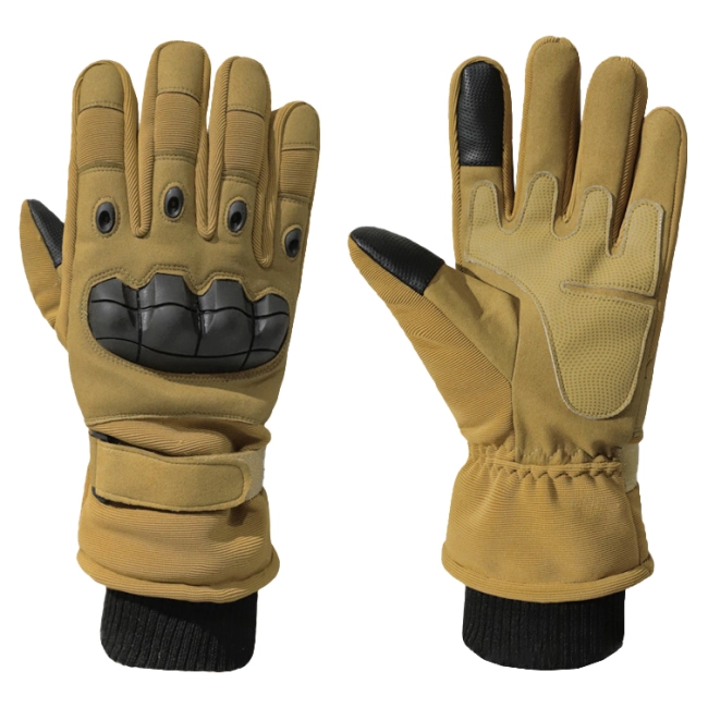 тактичні зимові рукавички з пальцями