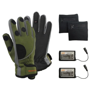 тактические перчатки с подогревом от аккумулятора