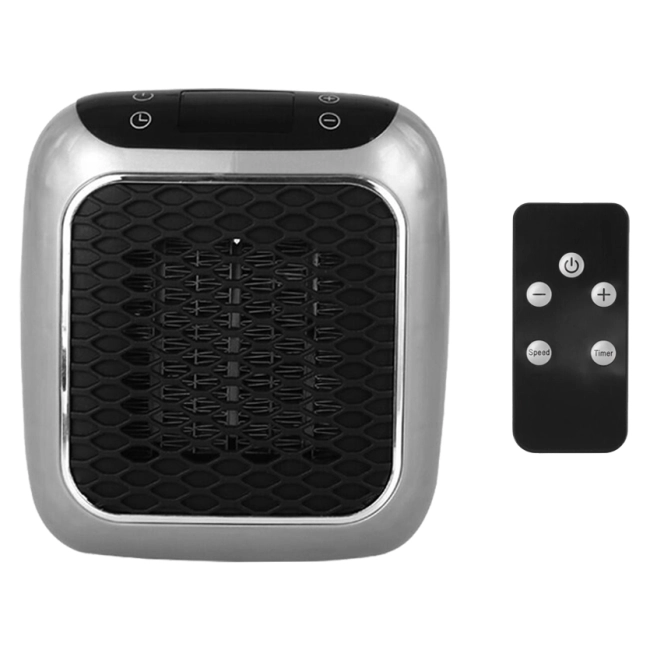 міні обігрівач від розетки з пультом