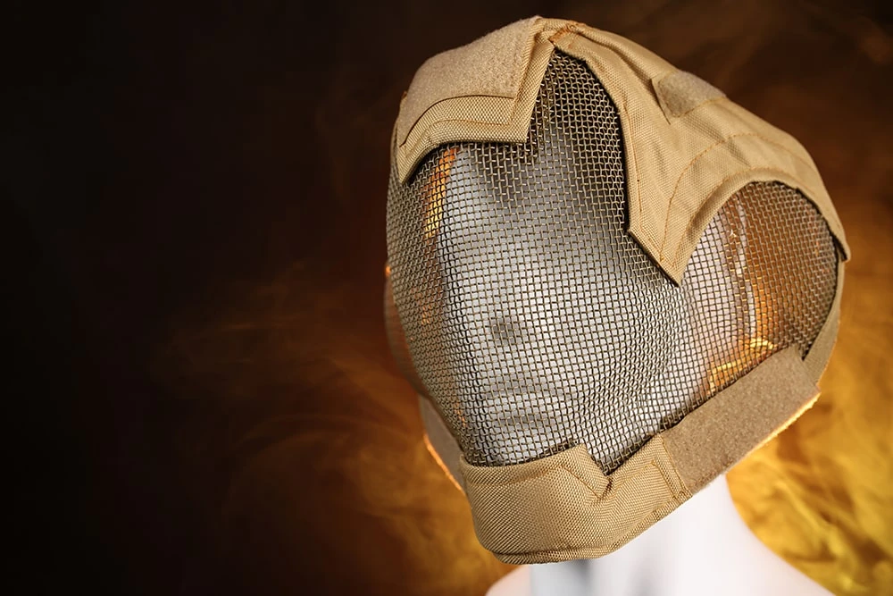 Полнолицевая маска тактическая защитная на лицо