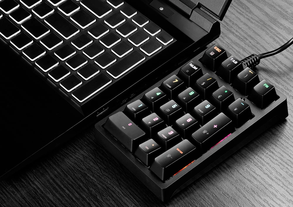 Клавиатура дополнительная цифровая для ноутбука (механическая)