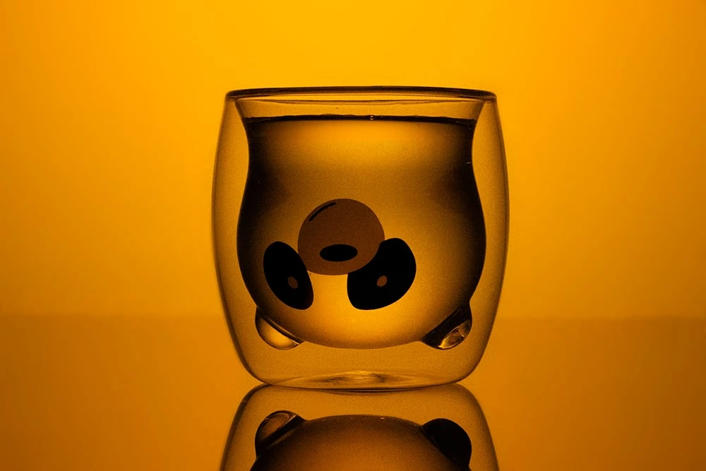 Подвійна склянка Панда