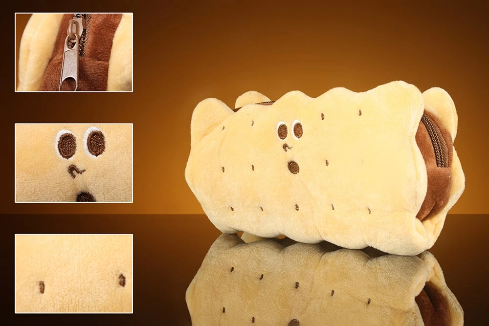 Пенал-косметичка на молнии Печенька