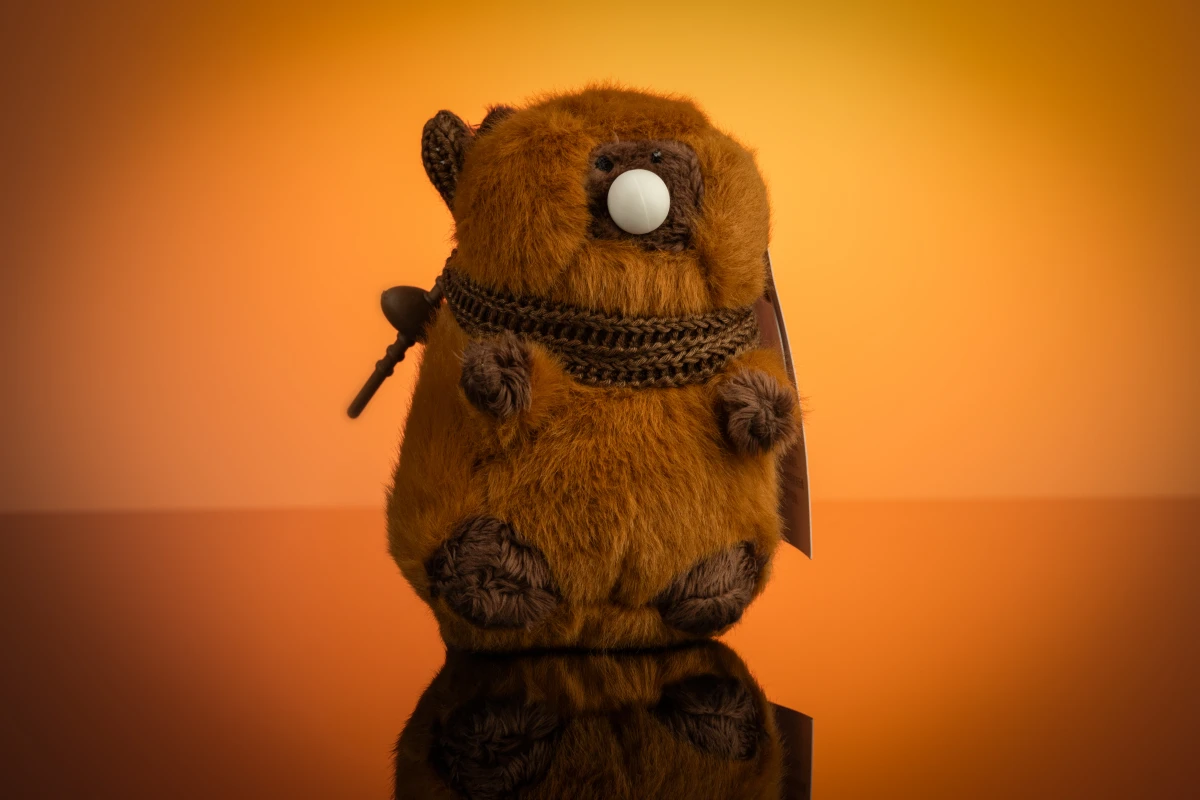 Мягкий брелок Капибара