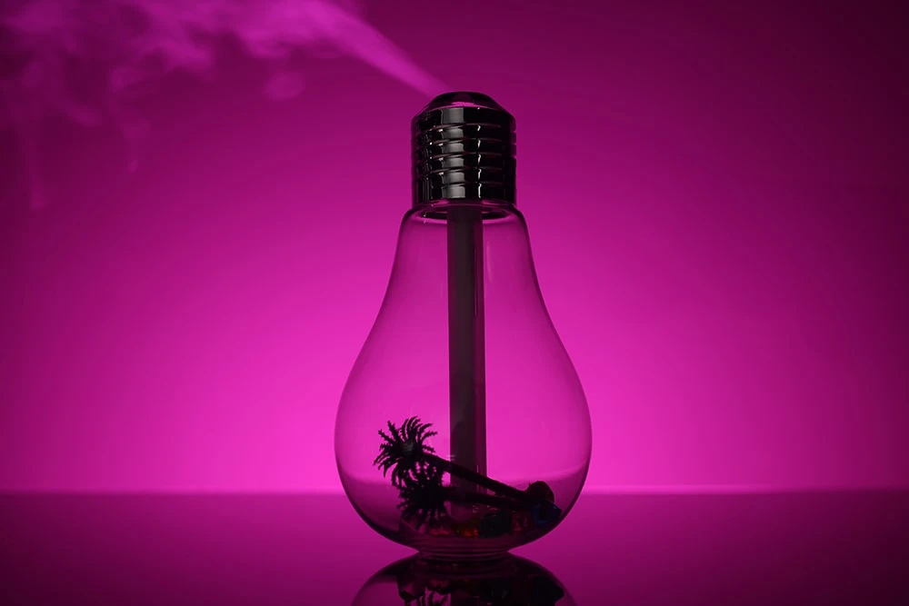 Светящийся увлажнитель для воздуха Лампочка