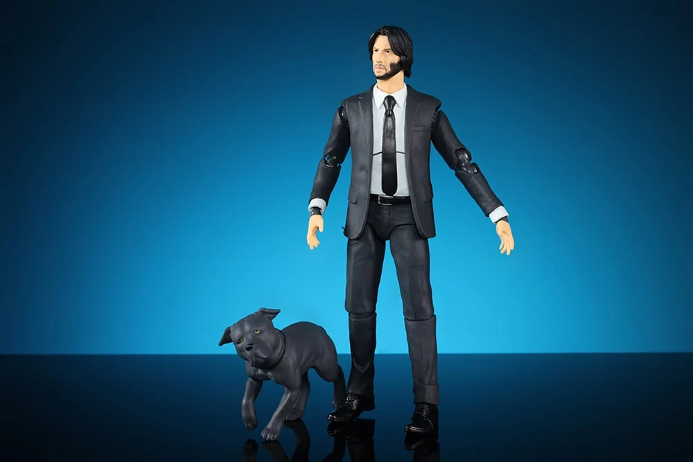 Подвижная фигурка Джона Уика с деталями