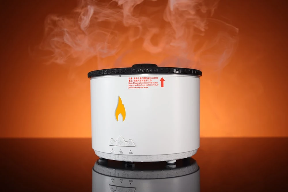 Зволожувач полум'я у вигляді Вулкана