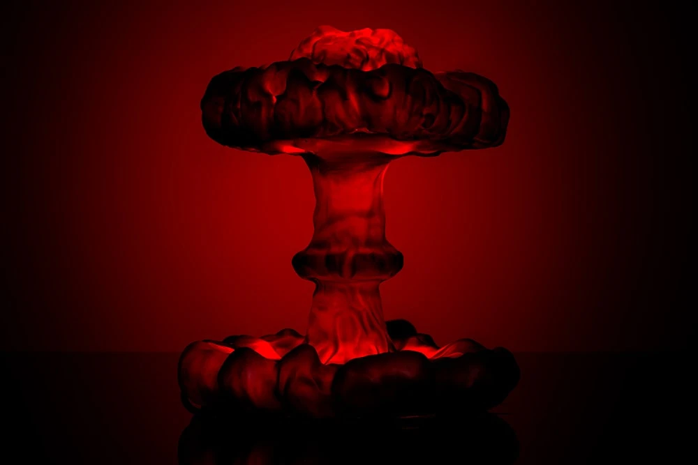 Светильник ядерный взрыв (3 цвета)