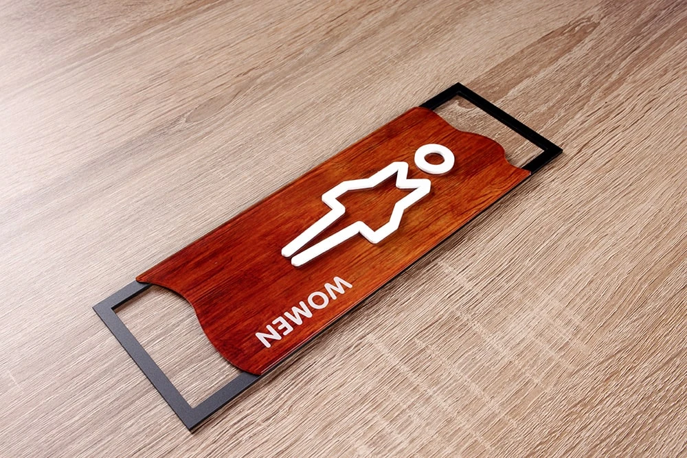 Вывеска для туалета