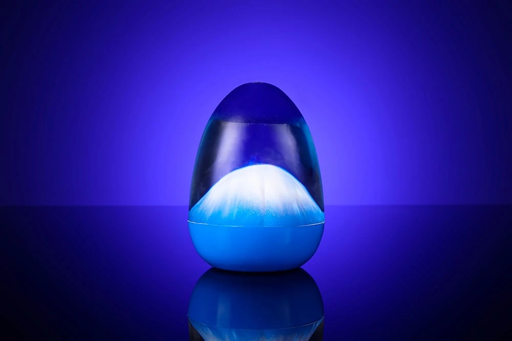 Песочные часы-вулкан с жидким движением